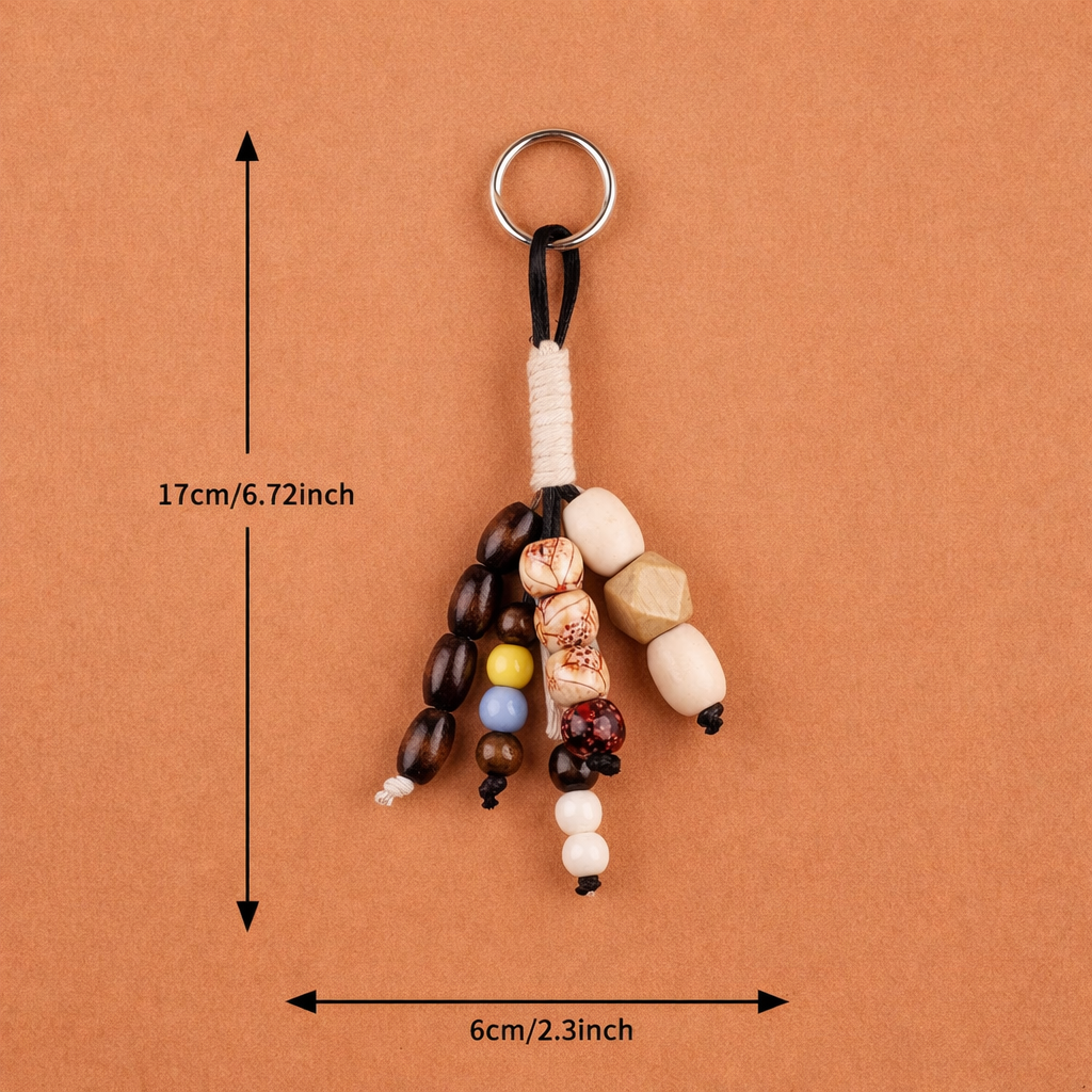 Amber Mix Bead Charm