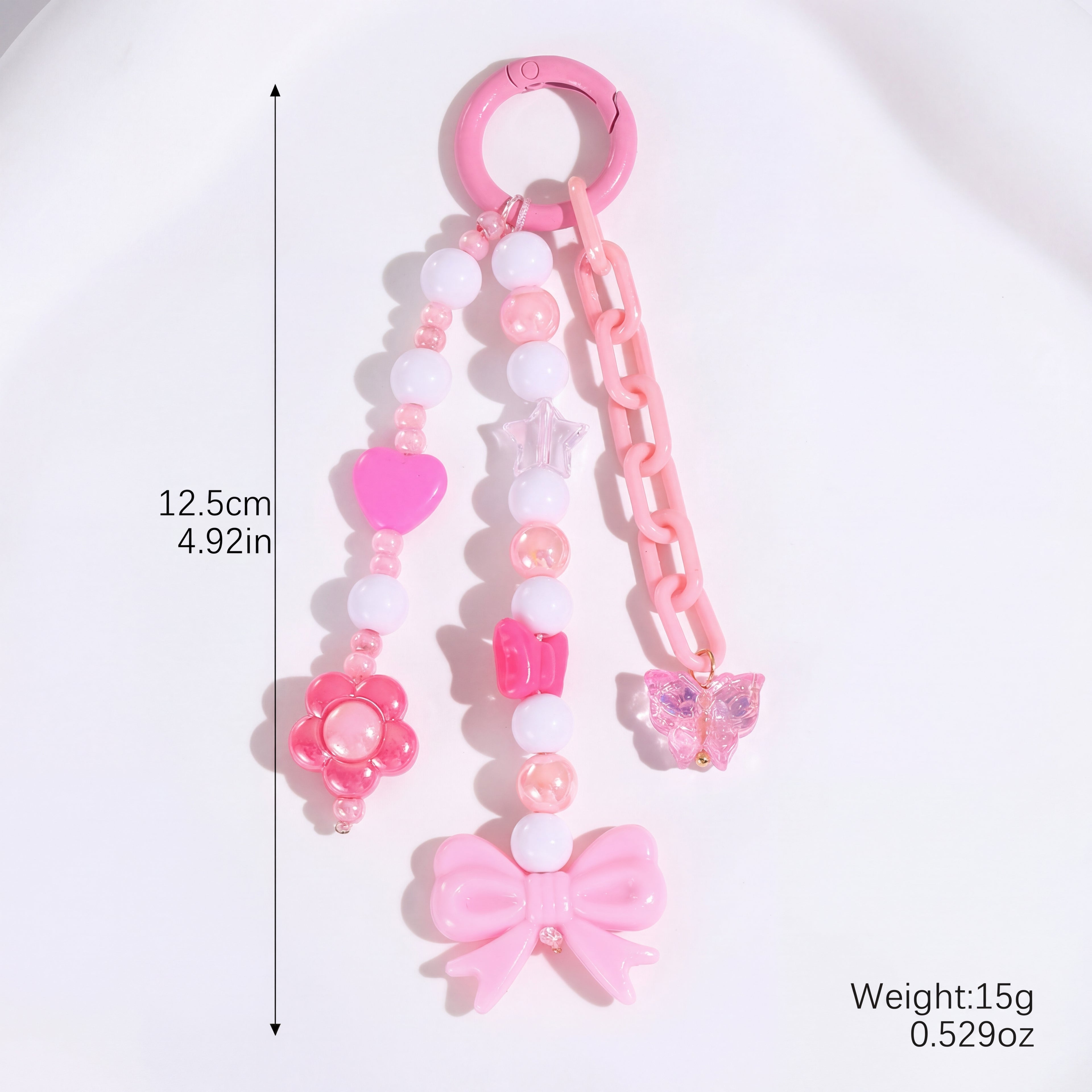 Blush Candy Bead Charm