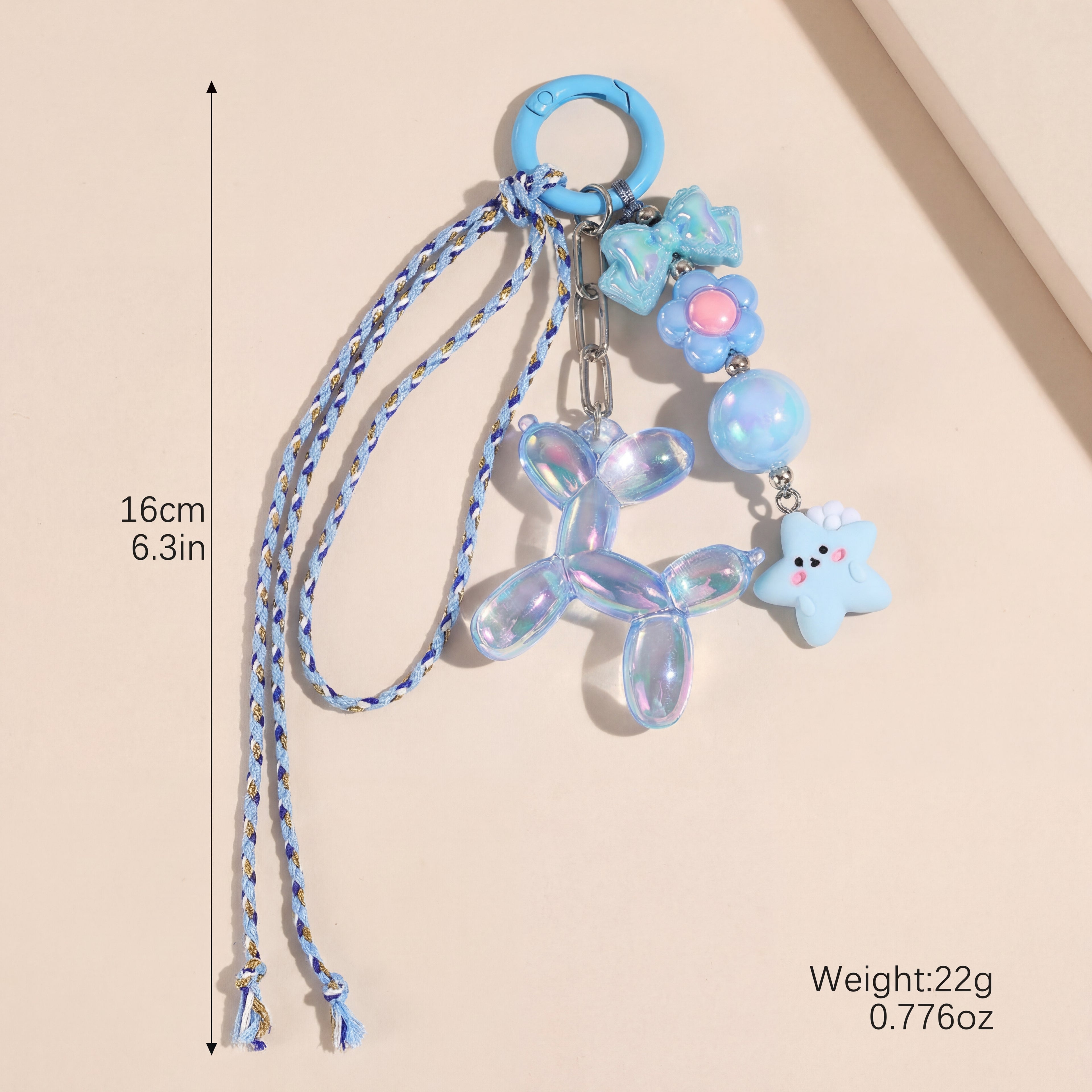 Sky Pop Bead Charm