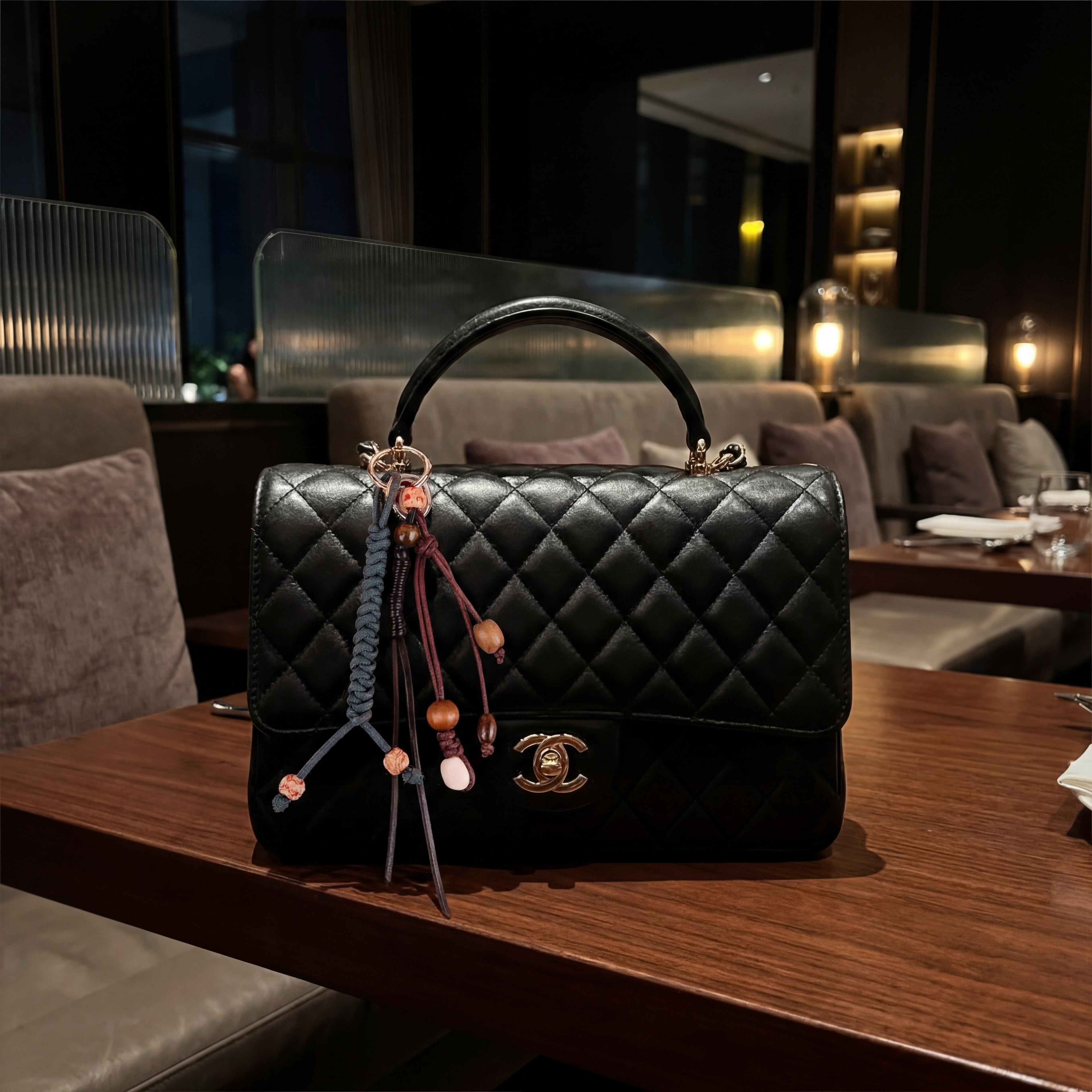 Driftwood Knot Bead Charm