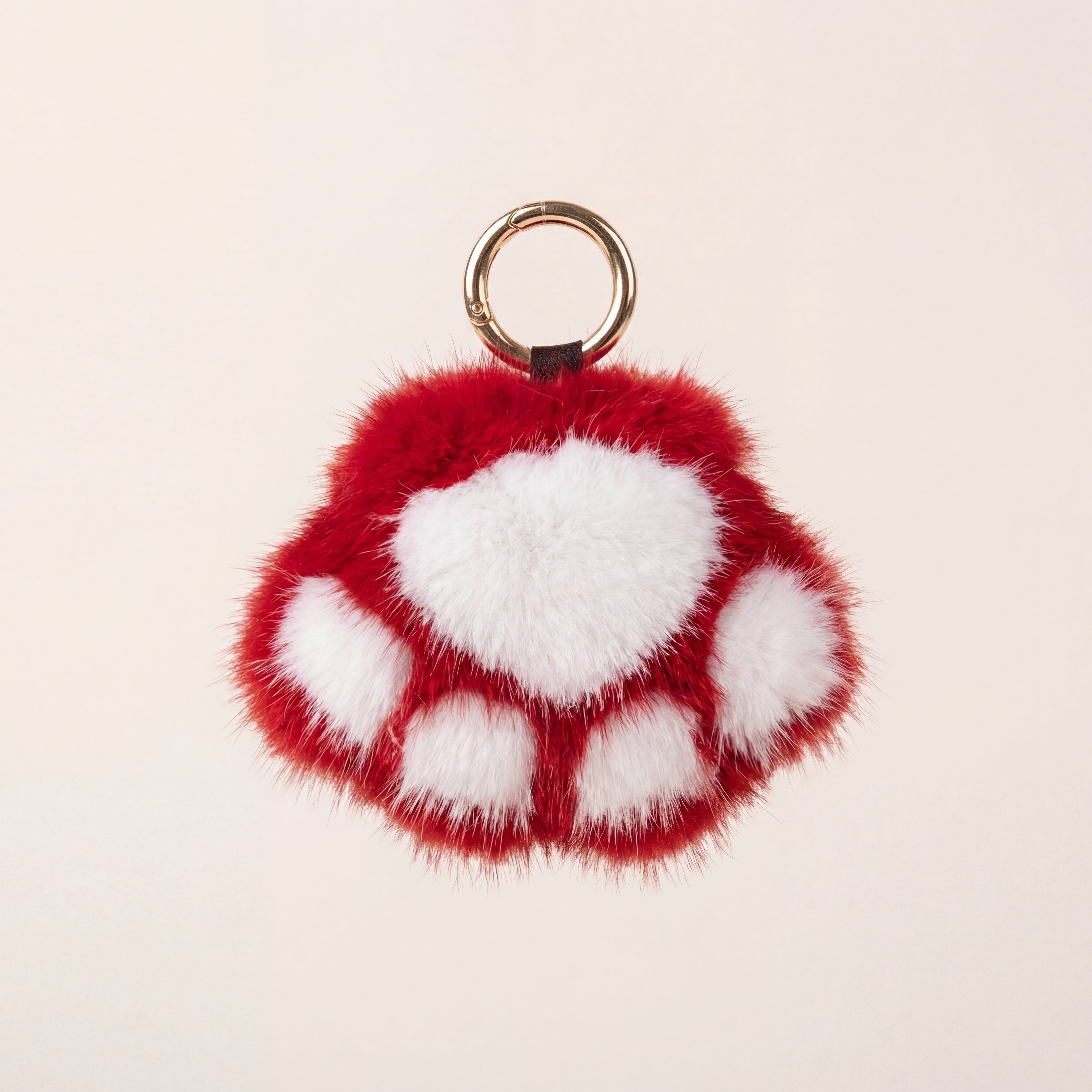 Velour Paw Charm