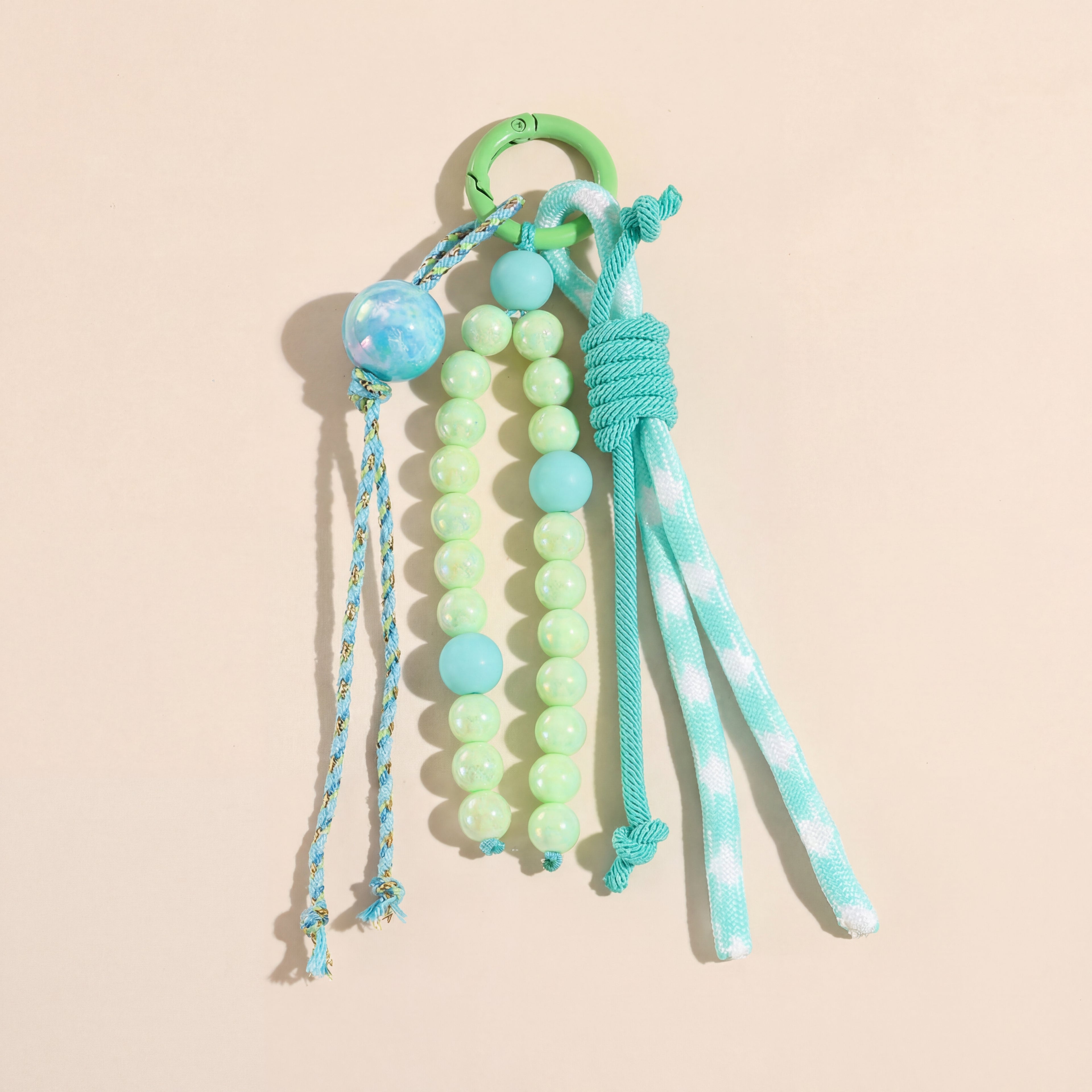 Aqua Mist Bead Charm