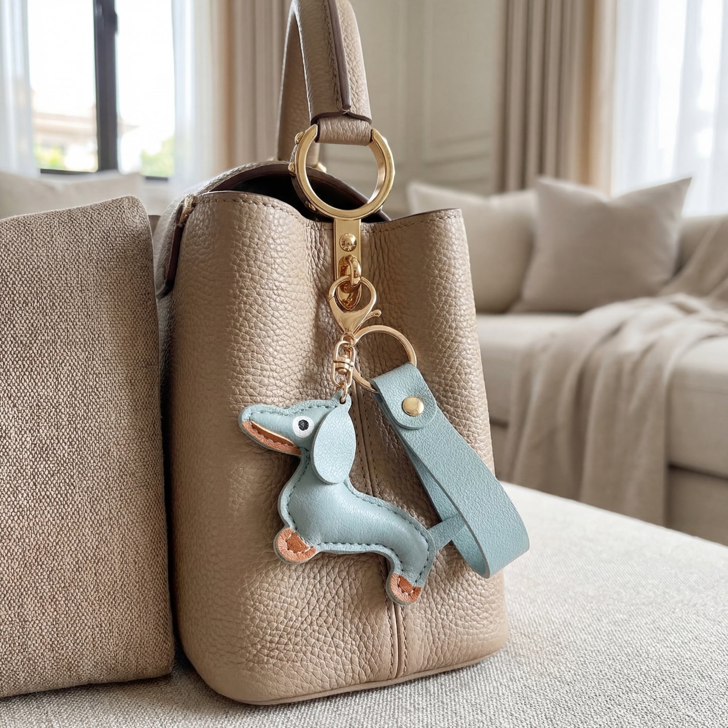 Dachshund Icon Charm