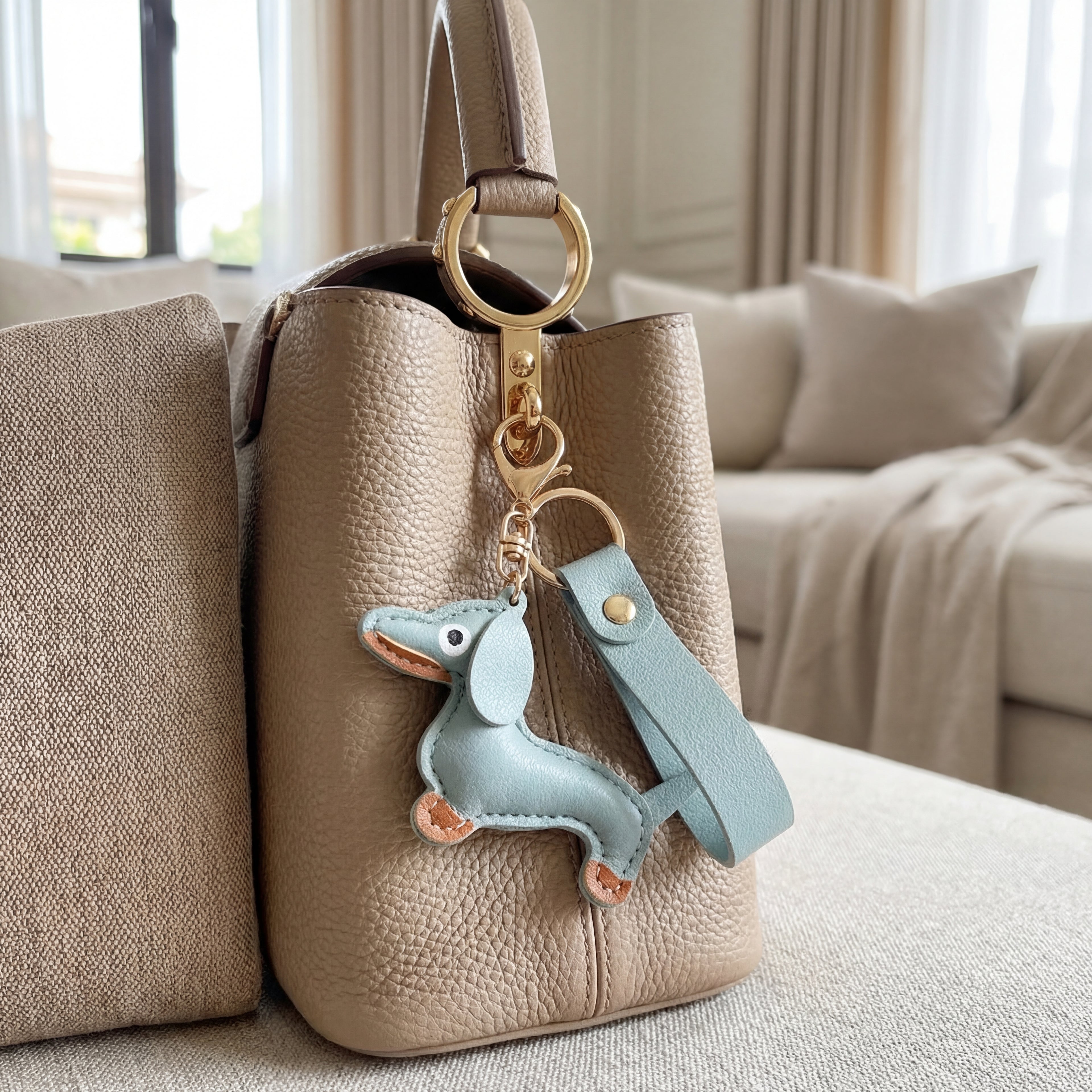 Dachshund Icon Charm