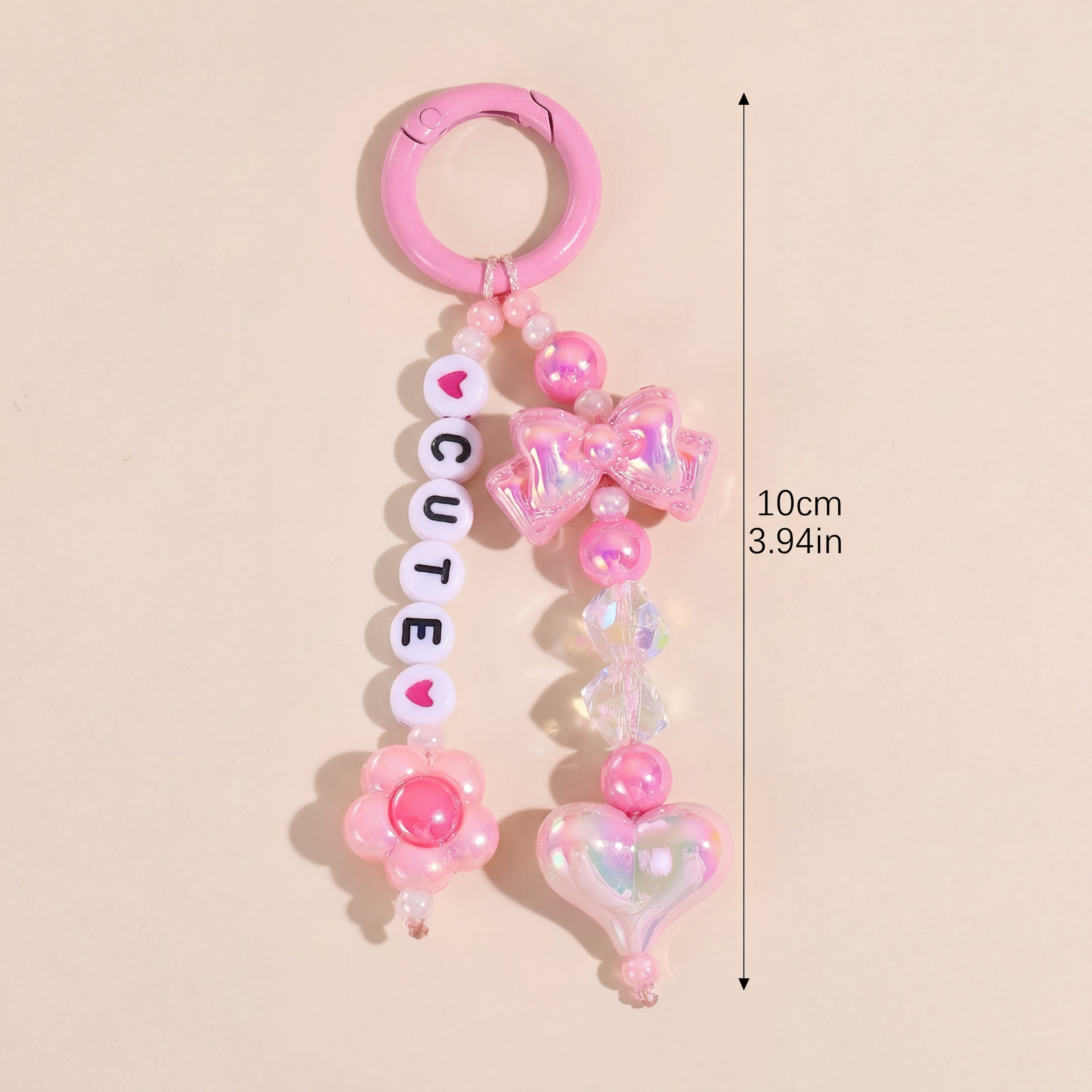 Cute Blush Bead Charm