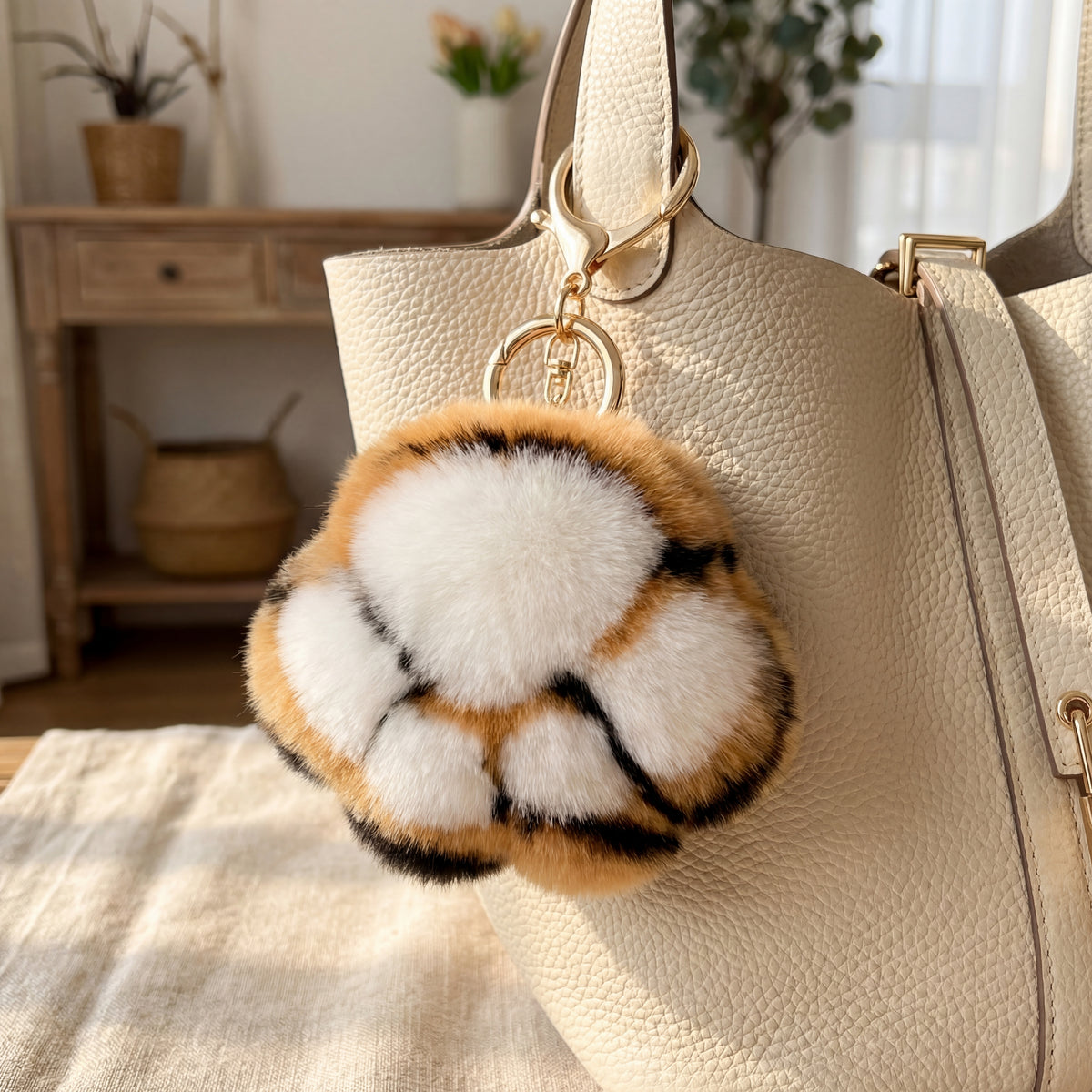 Velour Paw Charm