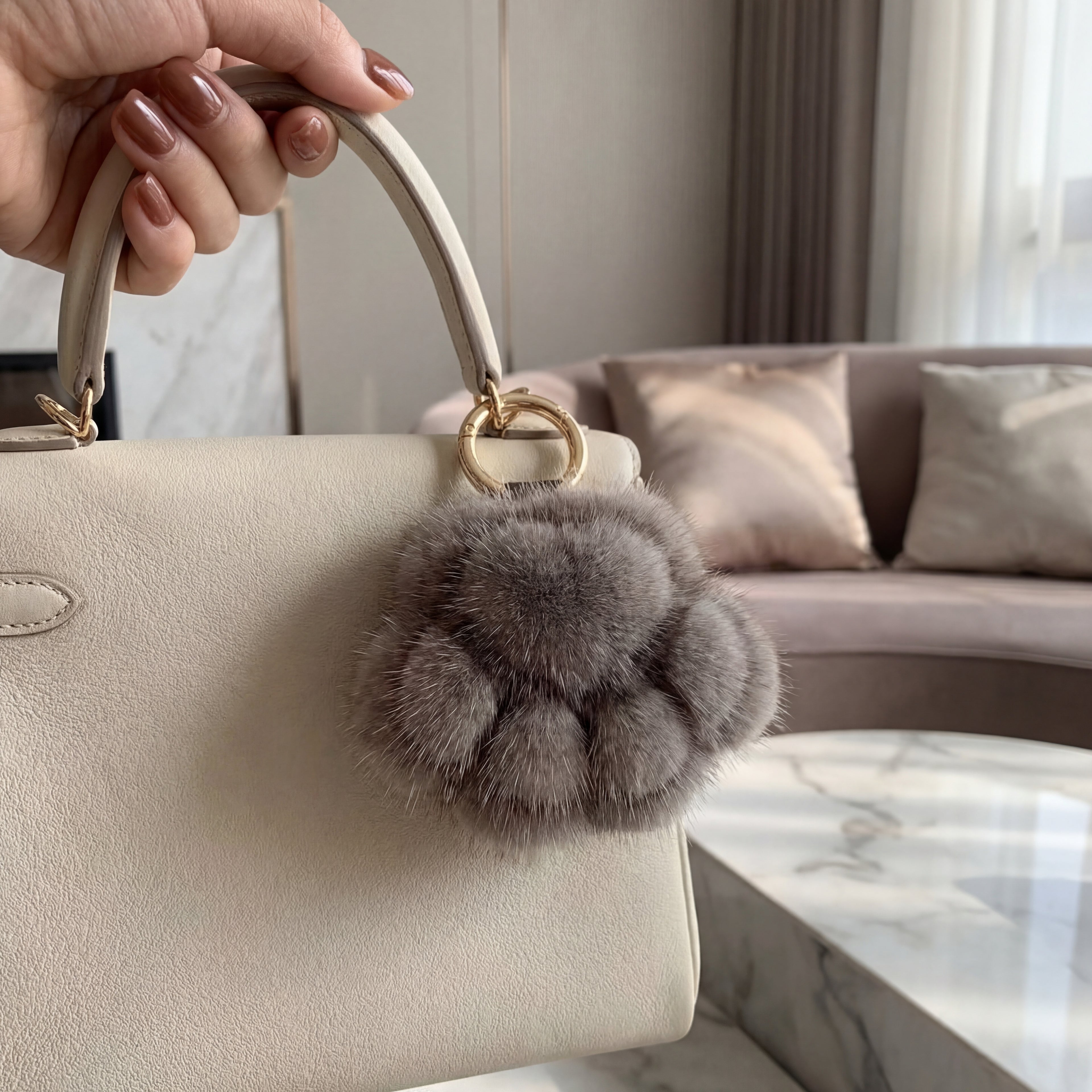 Velour Paw Charm