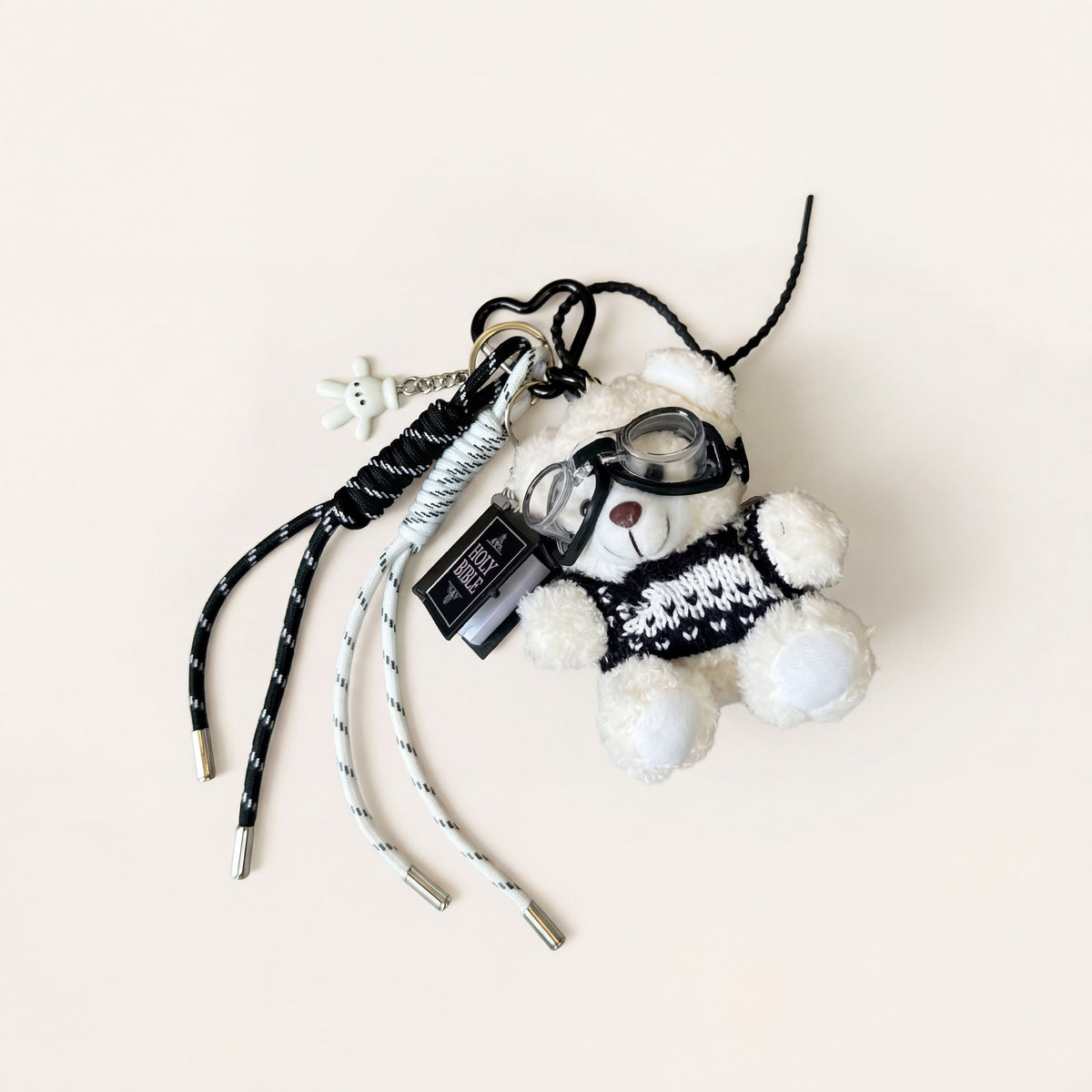 Ivory Alpine Bear Charm