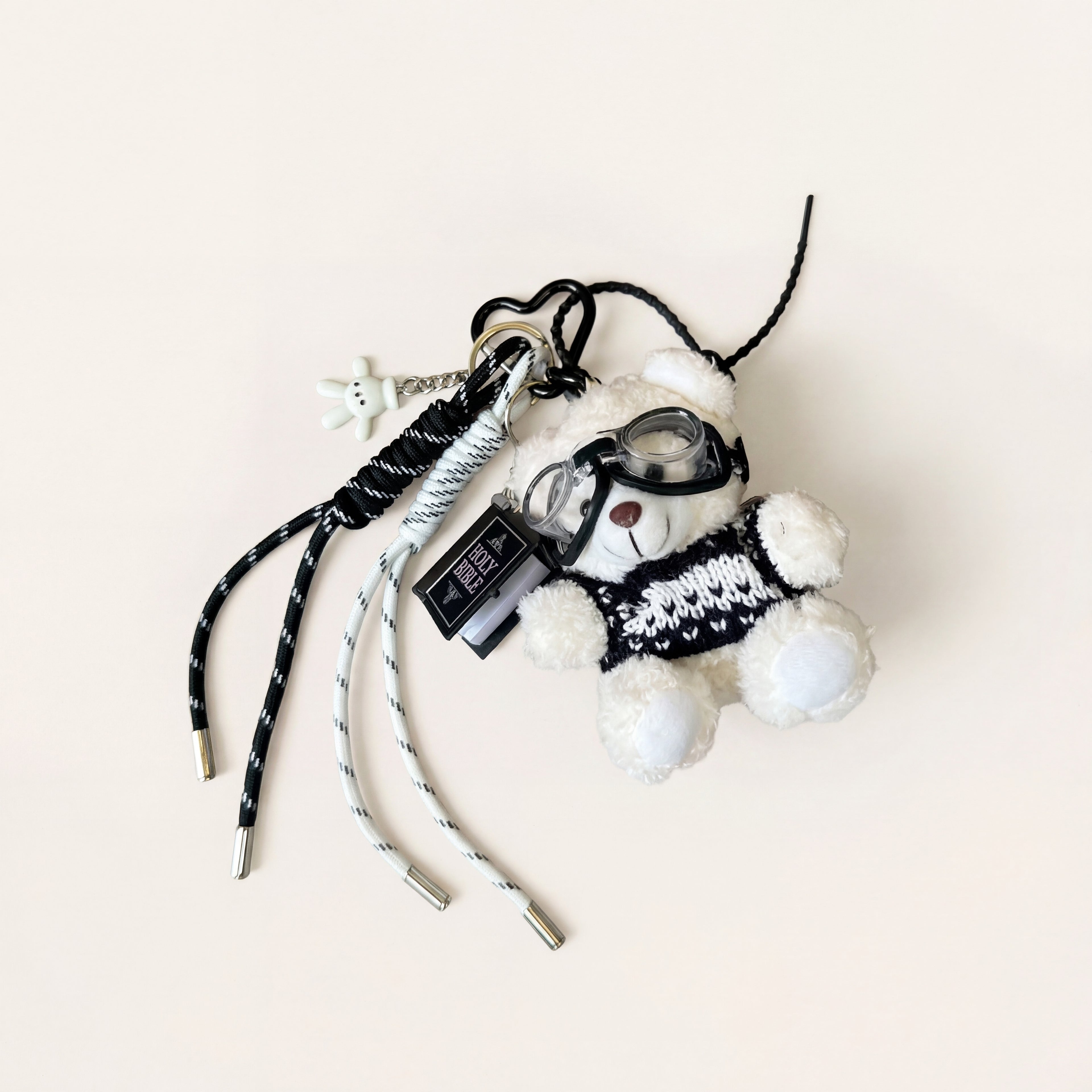 Ivory Alpine Bear Charm