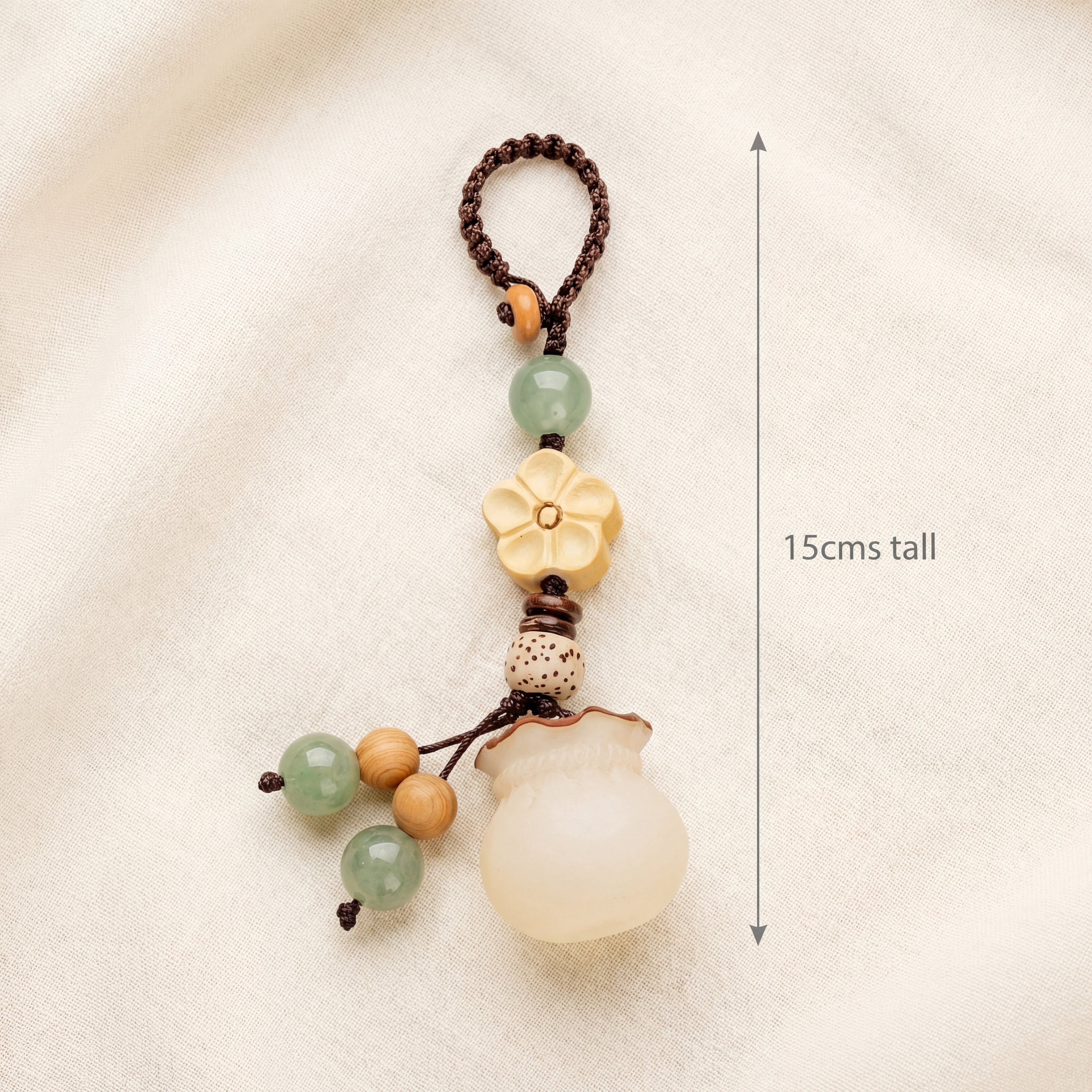 Jade Fortune Bead Charm